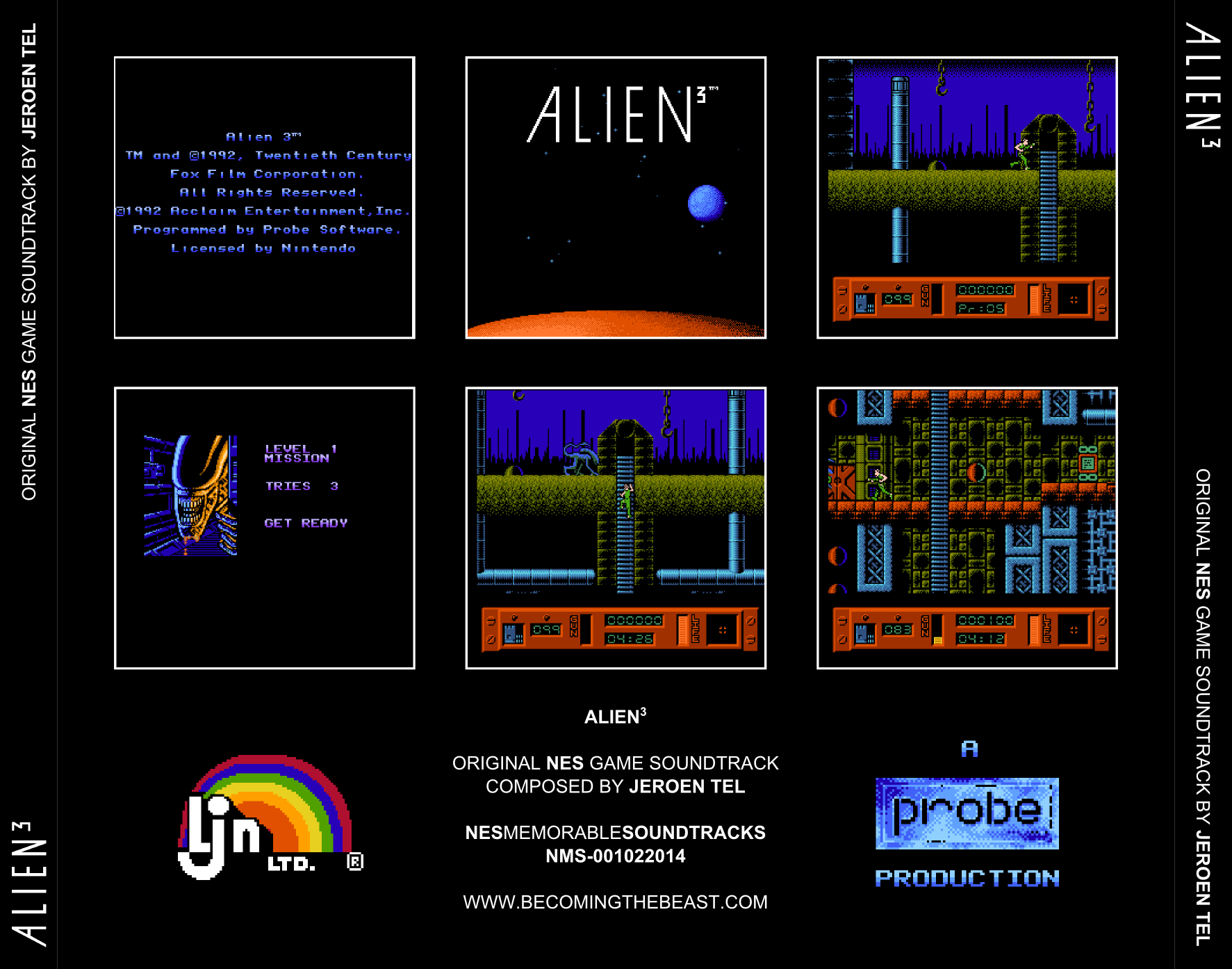 Alien 3 (NES) (gamerip) (1992) MP3 - Download Alien 3 (NES) (gamerip)  (1992) Soundtracks for FREE!