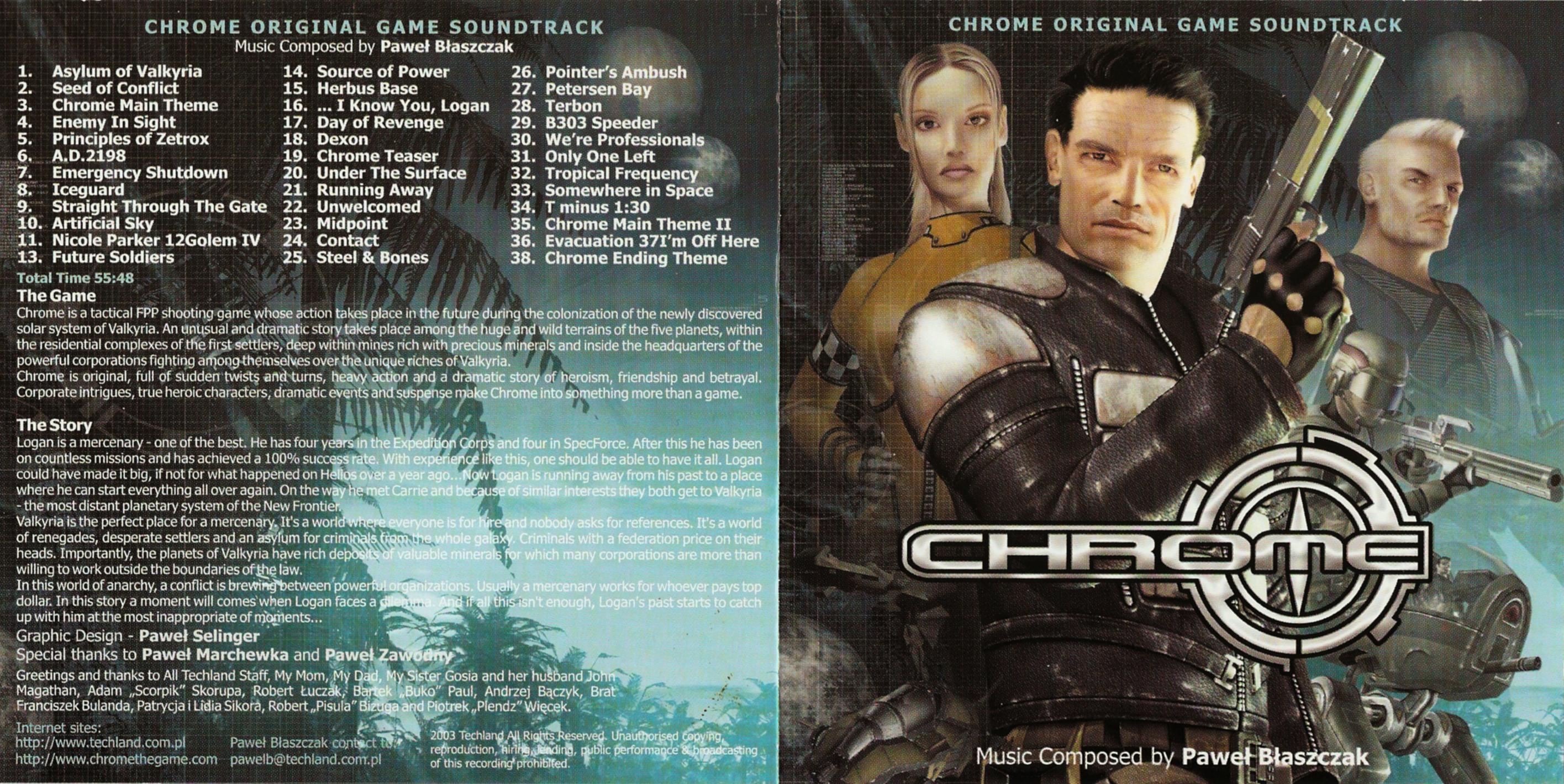 Chrome Original Game Soundtrack (2009) MP3 - Download Chrome Original Game  Soundtrack (2009) Soundtracks for FREE!